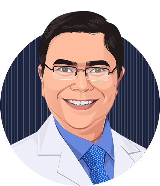 Illustration of Doctor Sandeep Sahay, MD. - Houston Methodist - Houston, TX