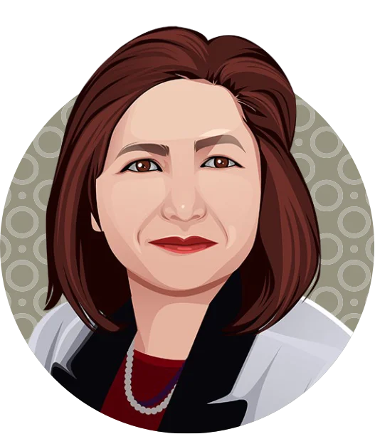 Illustration of Doctor Zeenat Safdar, MD. - Houston Methodist - Houston, TX